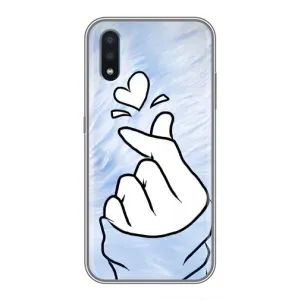 Чехлы (Знак сердечка) на Samsung Galaxy M10 (M105) (Сердечка знак)