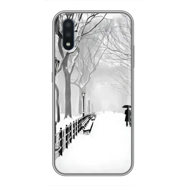 Чехол с рисунком «Снегом замело» для Samsung Galaxy M10 (M105) Чехол с рисунком «Снегом замело» для Samsung Galaxy M10 (M105)