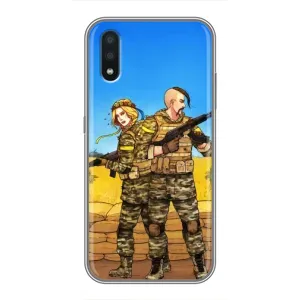 Чехлы с принтом (Воины ЗСУ) для Samsung Galaxy M10 (M105) (Солдаты ЗСУ)