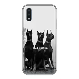 Чохол ДОБЕРМАН для Samsung Galaxy M10 (M105) (Три добермана)