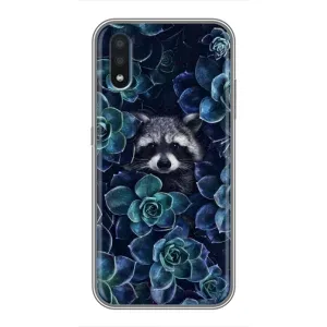 Силіконовий Чохол з Энотами на Samsung Galaxy M10 (M105) (В квітах)