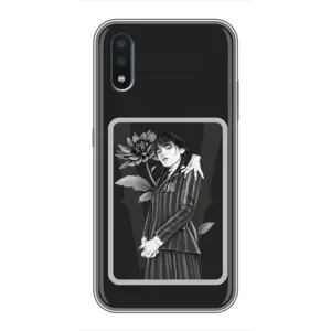 Чехлы с принтом Уэнсдей на Samsung Galaxy M10 (M105) (Венсдей картина)