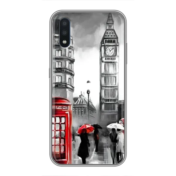 Чехол с рисунком «Вид на Биг Бен» для Samsung Galaxy M10 (M105)