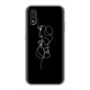 Силиконовые Чехлы Любимому человеку для Samsung Galaxy M10 (M105) (Влюбленная пара)
