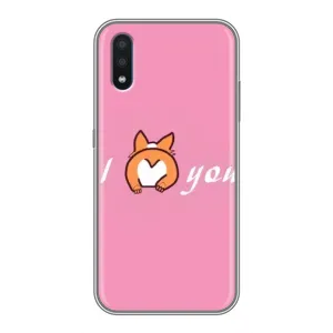 Силиконовые Чехлы Любимому человеку для Samsung Galaxy M10 (M105) (Я тебя люблю)