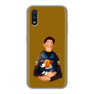 Чехол с принтом для Samsung Galaxy M10 (M105) (ЗСУ Патрон)