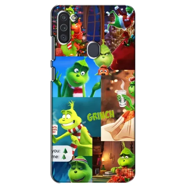 Чехол с рисунком «Арт Гринч» для Samsung Galaxy M11 Чехол с рисунком «Арт Гринч» для Samsung Galaxy M11