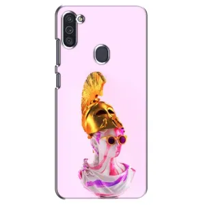 Чохол з Прикольним Принтом на Samsung Galaxy M11 (АРТ Статуя)