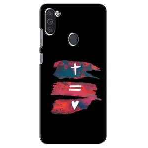Чехлы для Samsung Galaxy M11 (Для Христиан) (Атрибутика)