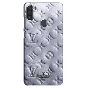 Текстурний Чохол Louis Vuitton для Самсунг Галаксі М11 (Білий ЛВ)