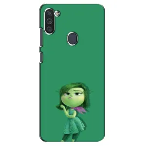 Чехол Головоломка для Samsung Galaxy M11 - (AlphaPrint) (Брезгливость)