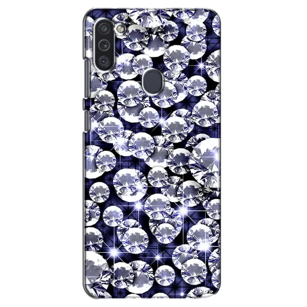 Чехол с рисунком «Бриллианты» для Samsung Galaxy M11 Чехол с рисунком «Бриллианты» для Samsung Galaxy M11