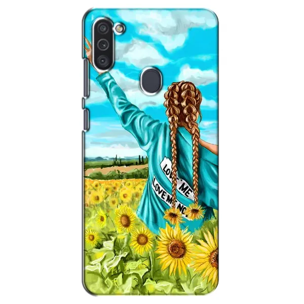 Чехол с рисунком «Девушка на поле» для Samsung Galaxy M11 Чехол с рисунком «Девушка на поле» для Samsung Galaxy M11