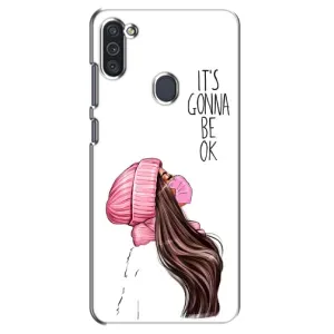 Чехол Стильные девушки на Samsung Galaxy M11 (Девушка в маске)