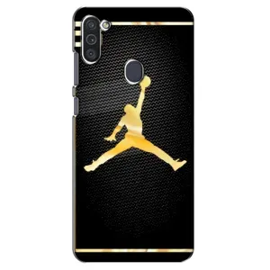 Силіконовый Чохол Nike Air Jordan на Самсунг Галаксі М11 (Джордан 23)