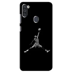 Силіконовый Чохол Nike Air Jordan на Самсунг Галаксі М11 (Джордан)
