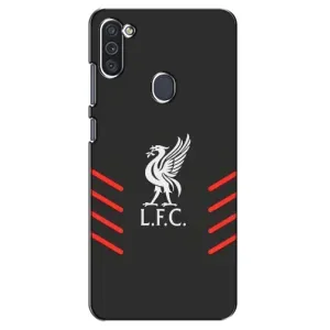 Силиконовые Чехлы принт Футбол на Samsung Galaxy M11 (Эмблема Liverpool)