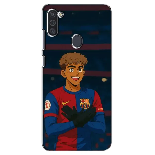 Чехол с рисунком «Футболист Ямаль» для Samsung Galaxy M11 Чехол с рисунком «Футболист Ямаль» для Samsung Galaxy M11