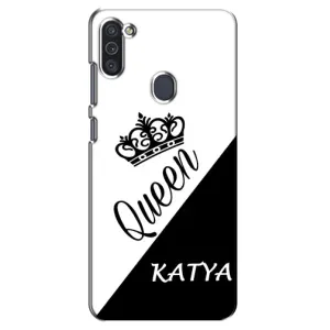Іменні Жіночі Чохли для Samsung Galaxy M11 (KATYA)