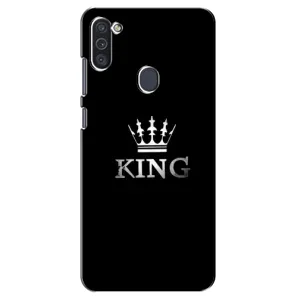 Чохол (Корона на чорному фоні) для Самсунг Галаксі М11 (KING)