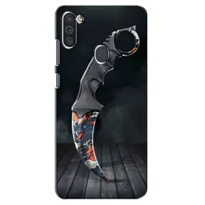 Чехол КИБЕРСПОРТ для Samsung Galaxy M11 (Кинжал КС ГО)