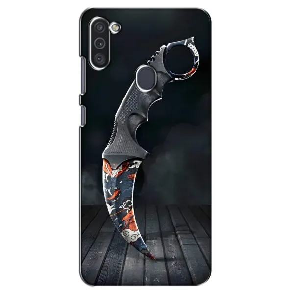 Чехол с рисунком «Кинжал КС ГО» для Samsung Galaxy M11 Чехол с рисунком «Кинжал КС ГО» для Samsung Galaxy M11