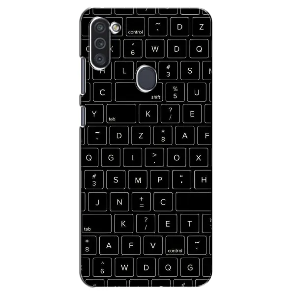 Чехол с рисунком «Клавиатура» для Samsung Galaxy M11 Чехол с рисунком «Клавиатура» для Samsung Galaxy M11