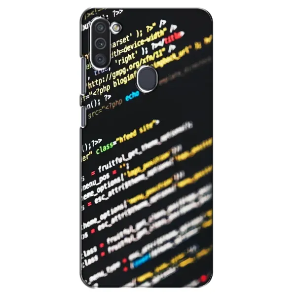 Чехол с рисунком «Код» для Samsung Galaxy M11 Чехол с рисунком «Код» для Samsung Galaxy M11