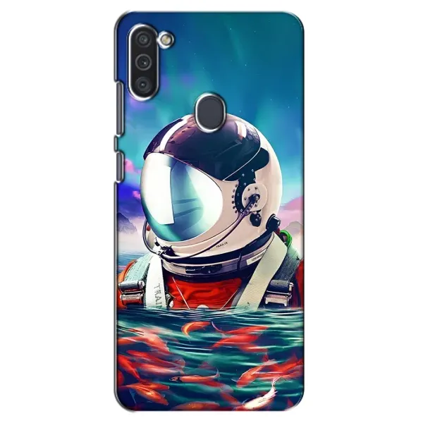 Чехол с рисунком «Космонавт в воде» для Samsung Galaxy M11 Чехол с рисунком «Космонавт в воде» для Samsung Galaxy M11