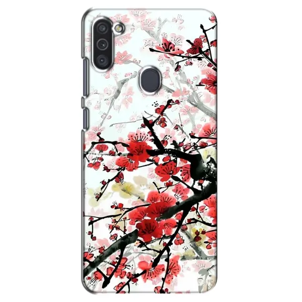 Чехол с рисунком «Красивая Сакура» для Samsung Galaxy M11 Чехол с рисунком «Красивая Сакура» для Samsung Galaxy M11
