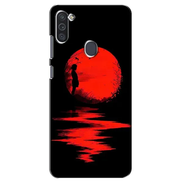 Чехол с рисунком «Красный Закат» для Samsung Galaxy M11 Чехол с рисунком «Красный Закат» для Samsung Galaxy M11