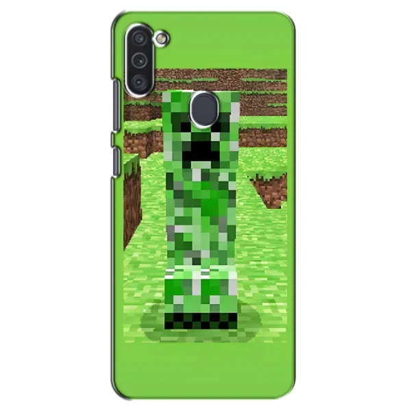 Чехол с рисунком «Крипер 2» для Samsung Galaxy M11 Чехол с рисунком «Крипер 2» для Samsung Galaxy M11