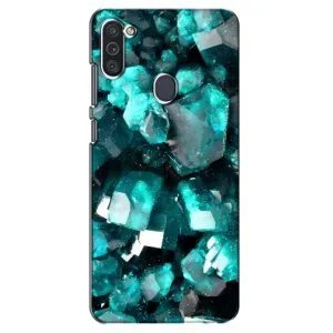 Чехол (Дорого -богато) на Samsung Galaxy M11 (Кристалы)
