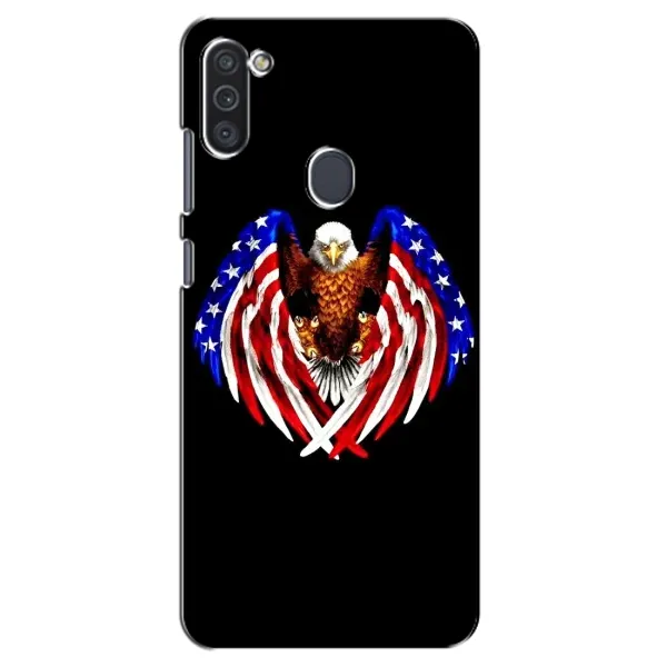 Чехол с рисунком «Крылья США» для Samsung Galaxy M11 Чехол с рисунком «Крылья США» для Samsung Galaxy M11