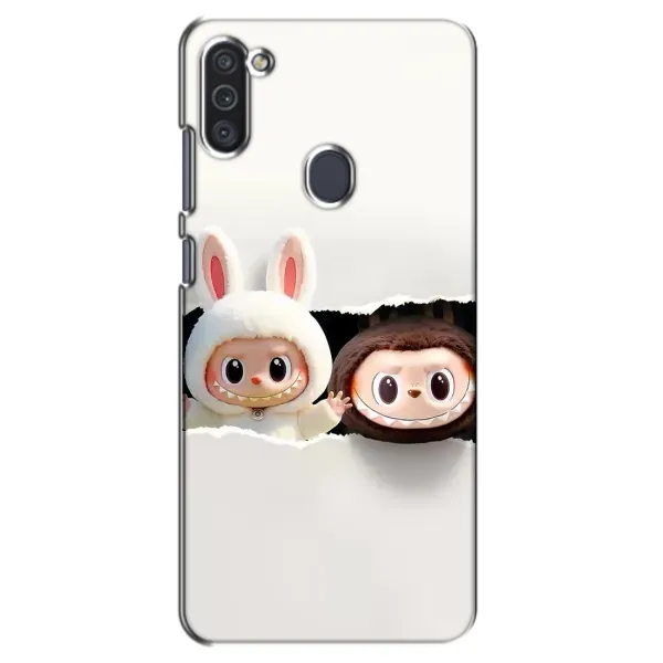 Чехол с рисунком «Фигурки Labubu» для Samsung Galaxy M11 Чехол с рисунком «Фигурки Labubu» для Samsung Galaxy M11