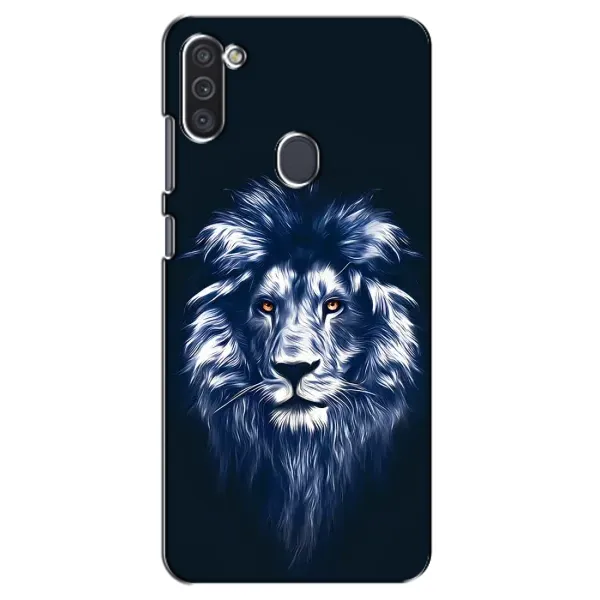 Чехол с рисунком «Лев - синий» для Samsung Galaxy M11 Чехол с рисунком «Лев - синий» для Samsung Galaxy M11