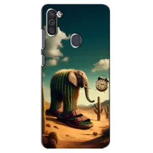 Чехол с мемами тралалело тралала для Samsung Galaxy M11 (Лирили ларила)