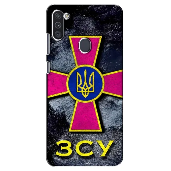 Чехол с рисунком «Лого ЗСУ» для Samsung Galaxy M11 Чехол с рисунком «Лого ЗСУ» для Samsung Galaxy M11