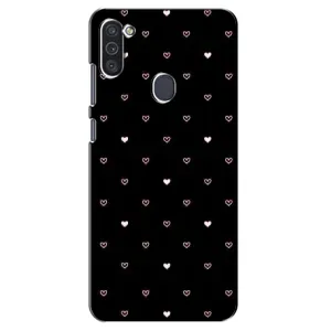 Чехлы с тематикой "Маленькие Сердечки" на Samsung Galaxy M11 (Маленькие сердечки)