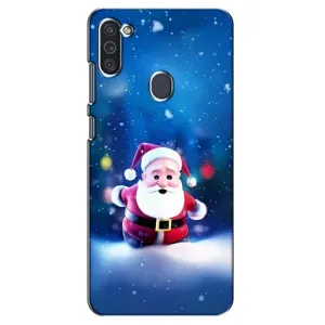 Чохли на Новий Рік Samsung Galaxy M11 (Маленький Дід Мороз)