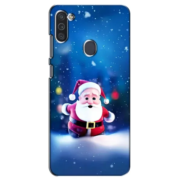 Чехол с рисунком «Маленький Дед Мороз» для Samsung Galaxy M11 Чехол с рисунком «Маленький Дед Мороз» для Samsung Galaxy M11