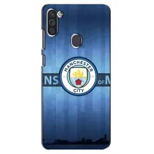 Силиконовые Чехлы принт Футбол на Samsung Galaxy M11 (ManCity)