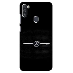 Силиконовый бампер с картинкой машины на Samsung Galaxy M11 (Mercedes)