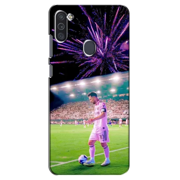Чехол с рисунком «Месси в Майами» для Samsung Galaxy M11 Чехол с рисунком «Месси в Майами» для Samsung Galaxy M11