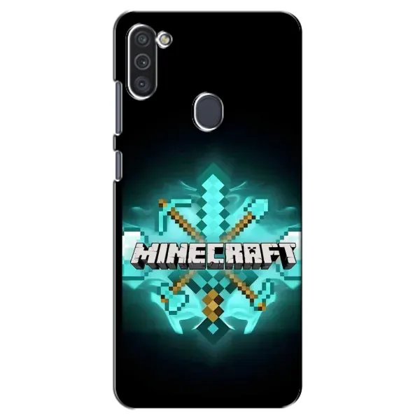 Чехол с рисунком «MineCraft 2» для Samsung Galaxy M11