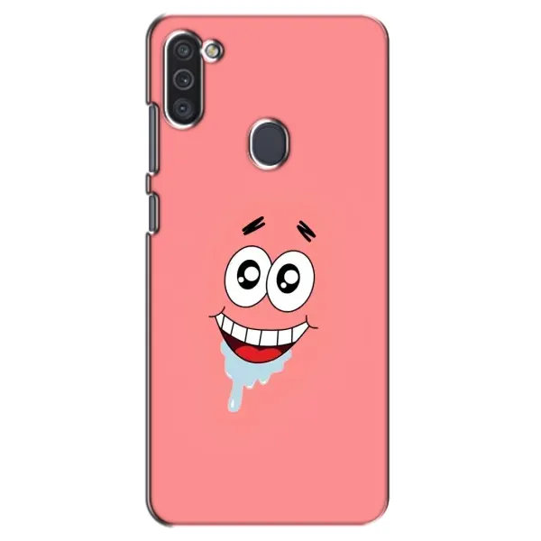 Чехол с рисунком «Мордочка Патрика» для Samsung Galaxy M11 Чехол с рисунком «Мордочка Патрика» для Samsung Galaxy M11