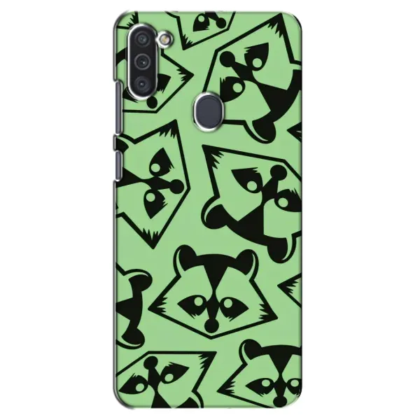 Чехол с рисунком «Мордочки Енота» для Samsung Galaxy M11