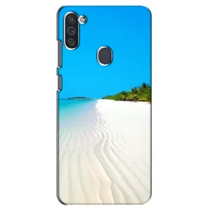Летний Чехол на Samsung Galaxy M11 (Море песок)