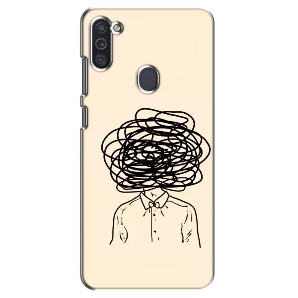 Чехол с рисунком «Мысли» для Samsung Galaxy M11 Чехол с рисунком «Мысли» для Samsung Galaxy M11