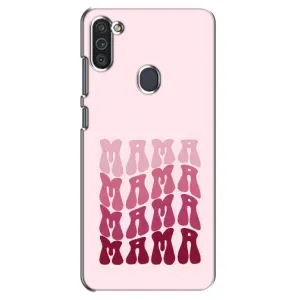 Чохли на день мами на Самсунг Галаксі М11 (Напис мама)